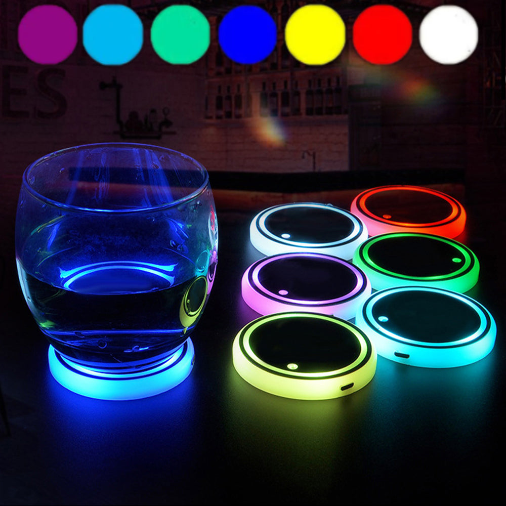 NeonTuned© LumiCoasters (2x)