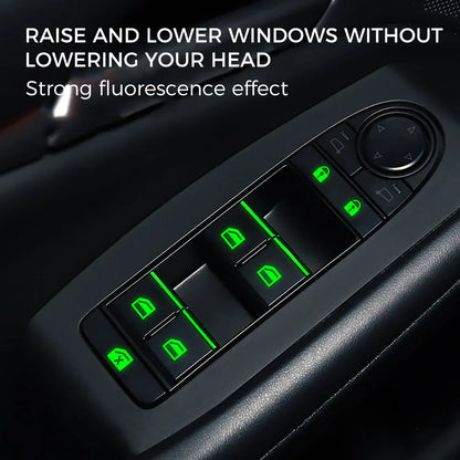 Window Button Luminous Stickers