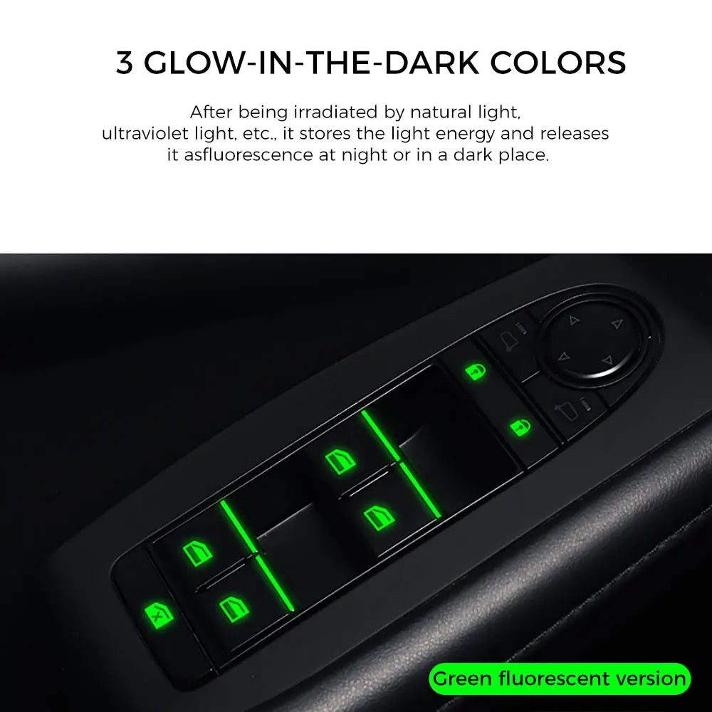 Window Button Luminous Stickers