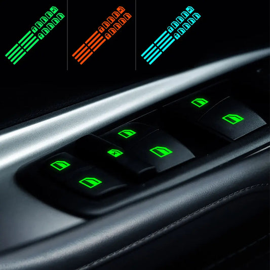Window Button Luminous Stickers