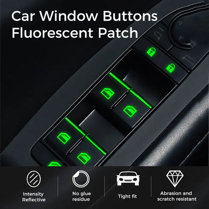 Window Button Luminous Stickers